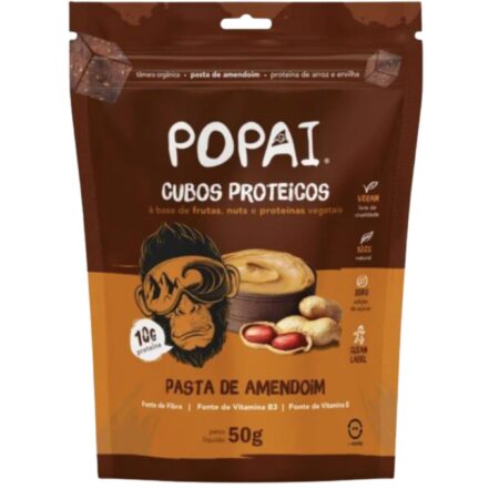 Cubos energéticos Pasta de Amendoim
