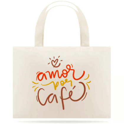 Ecobag Amor por café