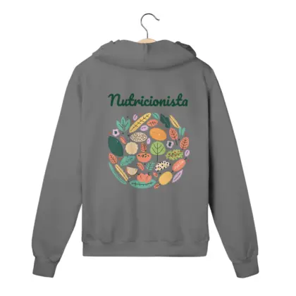 Moletom Zíper Nutricionista